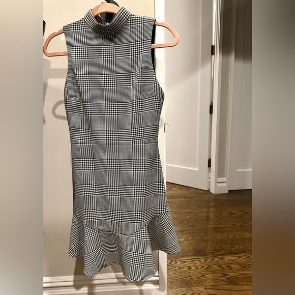 Alice + Olivia Rapunzel Glen Plaid Dress Size 0 - Picture 2 of 3